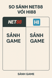 So sánh Net88 với Hi88 về sảnh game