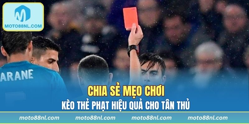 Chia sẻ mẹo chơi kèo thẻ phạt hiệu quả cho tân thủ