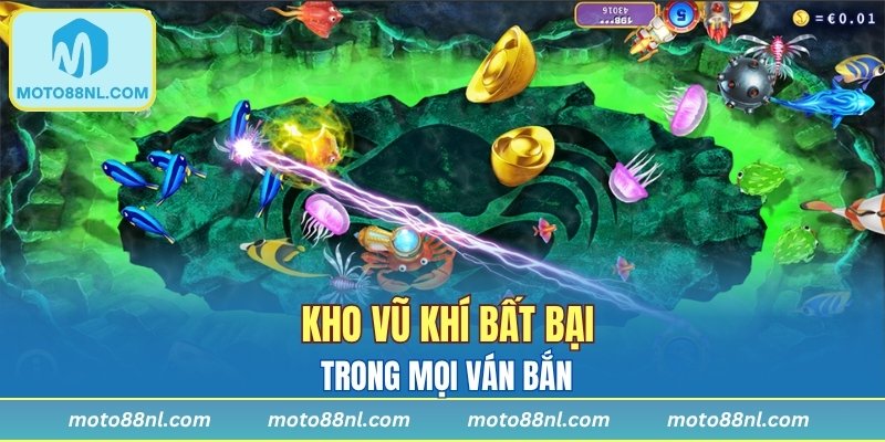 Kho vũ khí bất bại trong mọi ván bắn